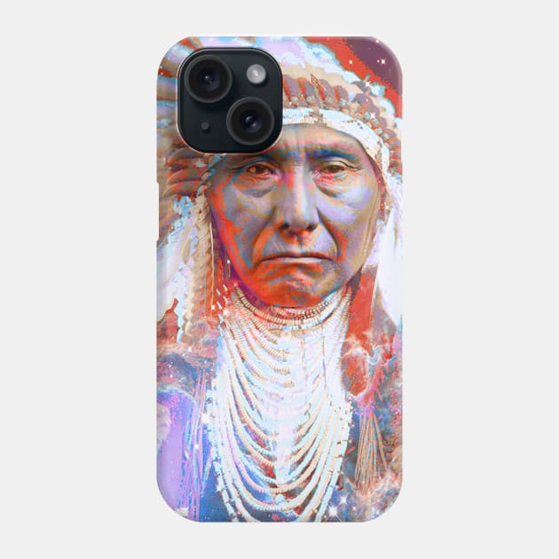 Native American Crazy Horse Phone Case by icarusismartdesigns