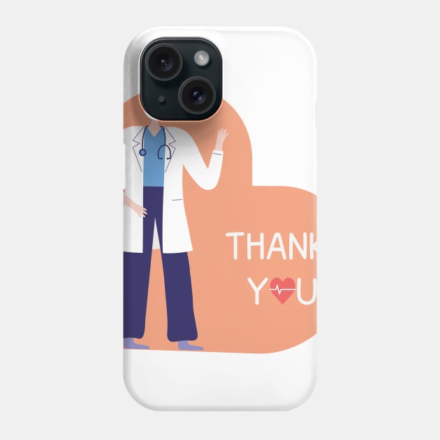 thank you doctor Phone Case by hamzaben