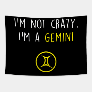 Gemini Funny Tapestry