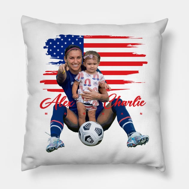 Alex Morgan and Charlie Pillow by Juantamad