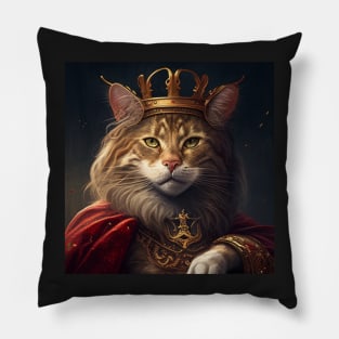 The Cat King Pillow