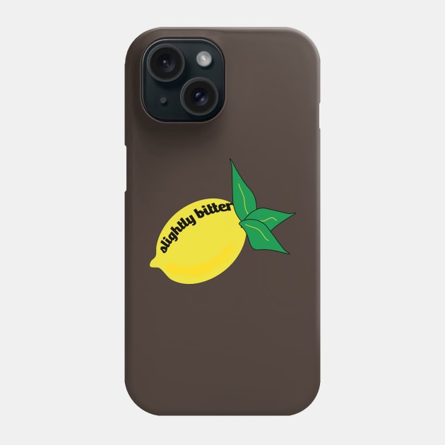 Slightly bitter sour lemon Phone Case by 4wardlabel