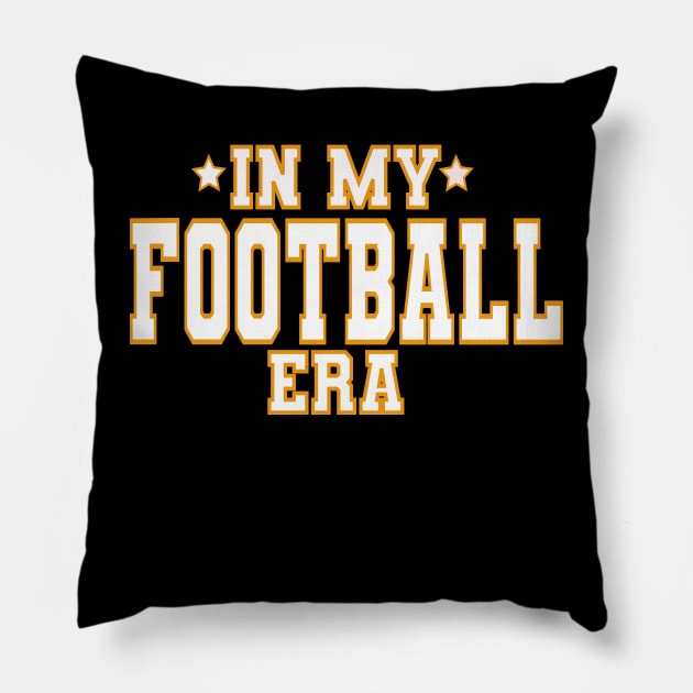 in my football era Pillow by Uniqueify