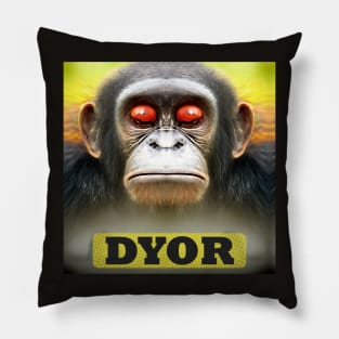 Funny Monkey Humorous Apes Animals memes Pillow