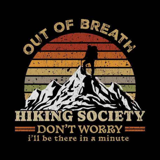 Hiking Society - Retro Vintage by Bunder Score