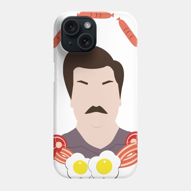 There has never been a sadness that can't be cured by breakfast food. Phone Case by DreamonGraphics