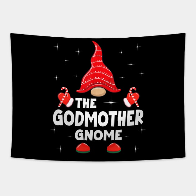 The Godmother Gnome Matching Family Christmas Pajama Tapestry by Foatui