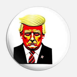 trump mugshot Pin