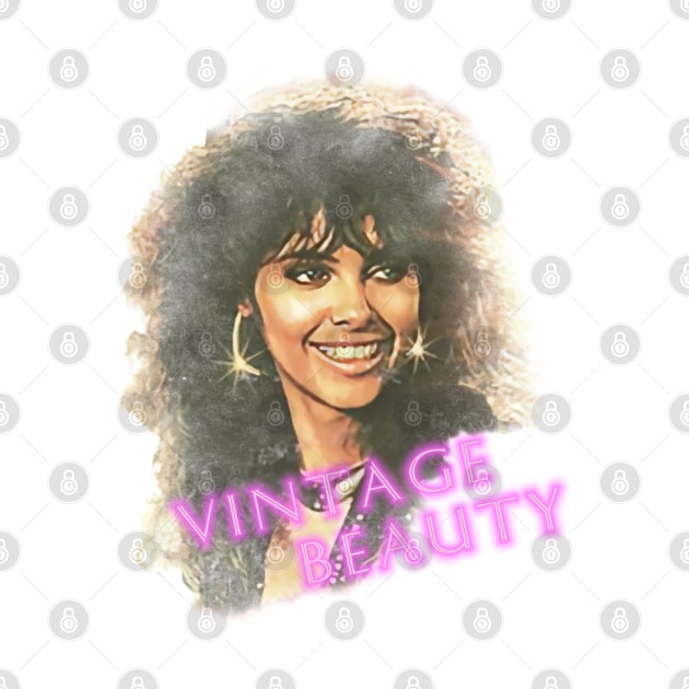 80s Vintage Beauty Girl by 8 Fists of Tees