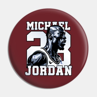 Michael Jordan Goat 23 Pin