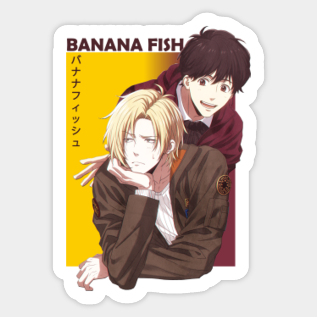 Banana Fish Ash Lynx Eiji Okumura Anime Banana Fish Sticker Teepublic