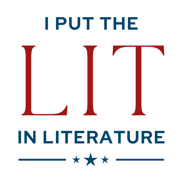 Lit Literature T-Shirt by ZiaAmelie