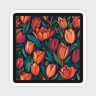 Tulips Magnet