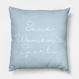 Save Women's Sports Pillow