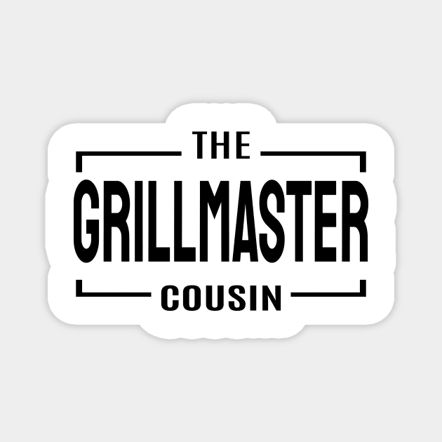 Cousin Crew- Grillmaster Magnet by VenusDanielle Designs