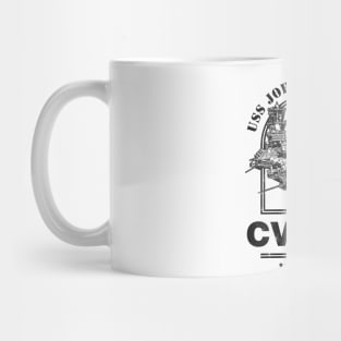 Russian aircraft carrier Admiral Kuznetsov #1 Coffee Mug by Mariel  Mcmeeking - Mobile Prints