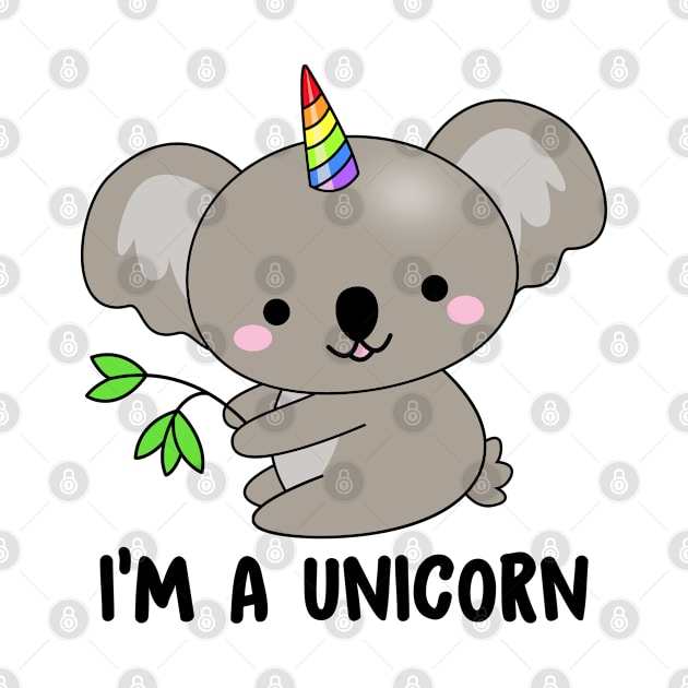 I'm a Unicorn Koala Bear by Stoney09