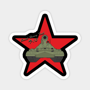 Handsome Soviet Heavy Tank T-10 (IS-8) Magnet