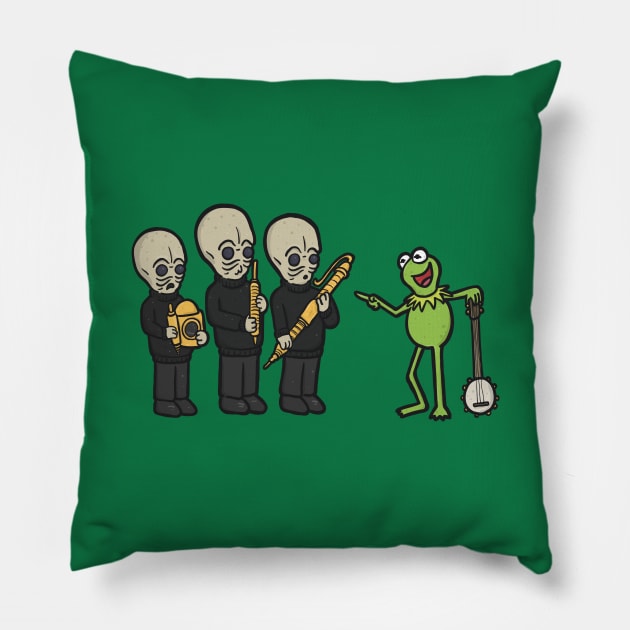 Play That Same Song! Pillow by Cam Garrity