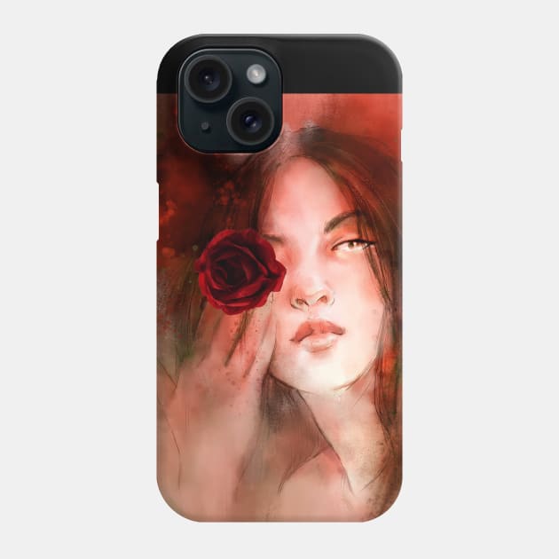 The Rose Phone Case by christinechangart