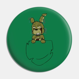 FNAF Springtrap Pocket Pin