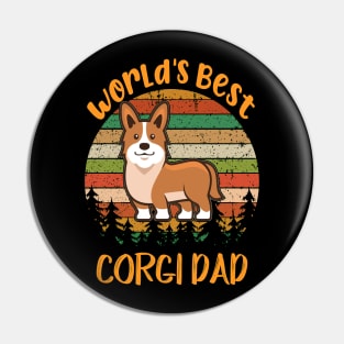 World'S Best Corgi Dad (295) Pin