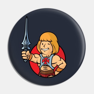 Vault-Man Pin