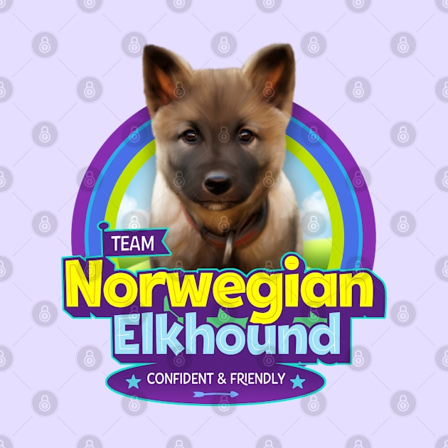 Norwegian Elkhound by Puppy & cute