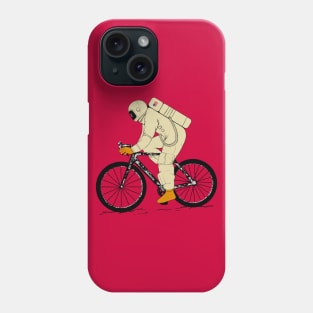 Cycling on the Moon Phone Case