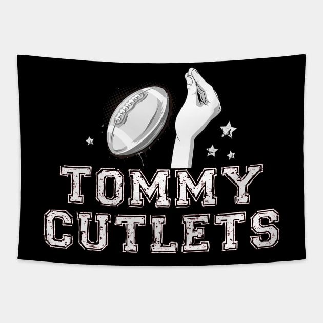 Tommy Cutlets Tapestry by Dalindokadaoua