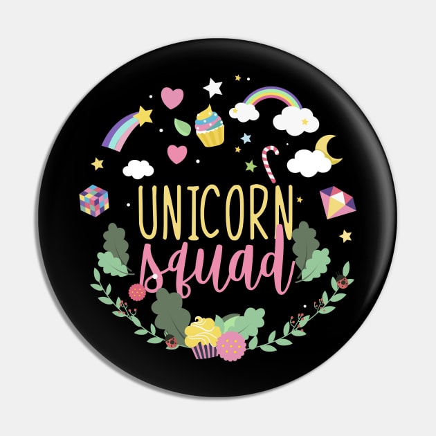 Unicorn Squad Pin by Imutobi