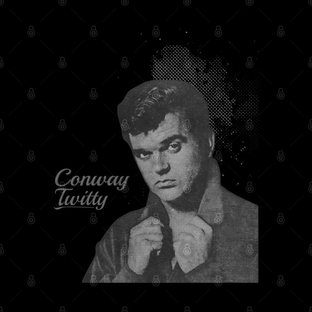 Conway Twitty // illustrations by Degiab