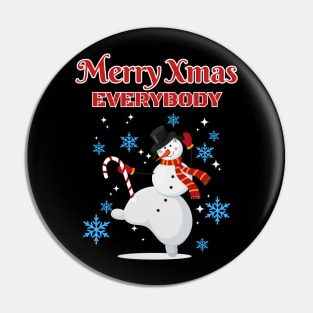 Merry Xmas Everybody Pin