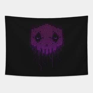 Hacker's Skull Tapestry