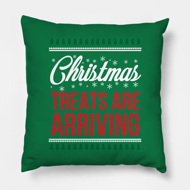 Christmas Treats Pillow by designdaking