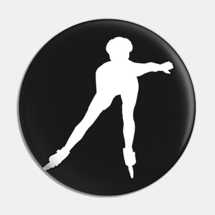 Inline skater Pin