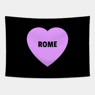 I love Rome - Heart Tapestry