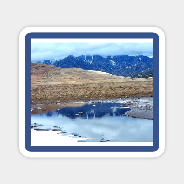 Great Sand Dunes Magnet by algill