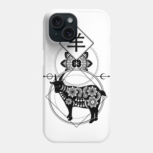 Chinese, Zodiac, Goat, Astrology, Star sign Phone Case