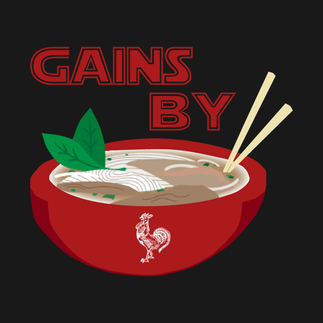 Gains by Pho by Pellagrino