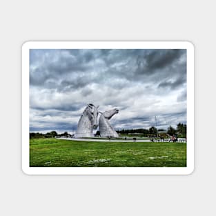 The Kelpies at The Helix, Falkirk, Scotland Magnet