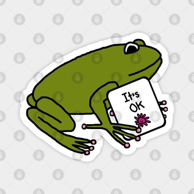 Kindness Quote Frog Says Its OK