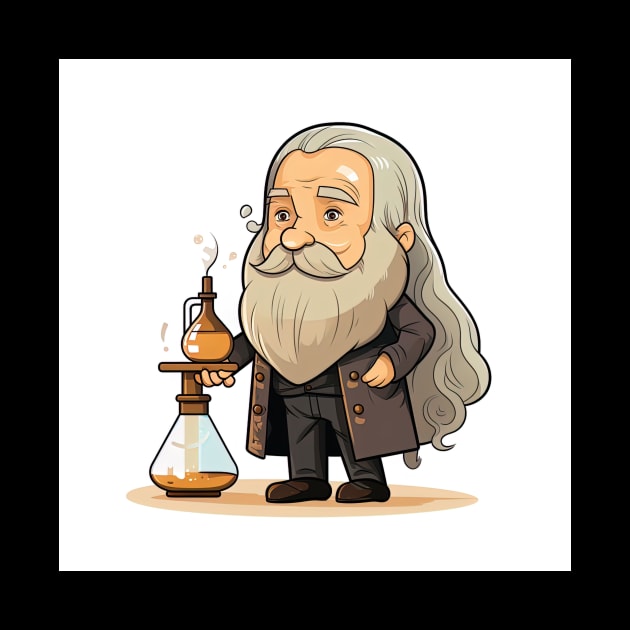 Dmitri Mendeleev by ComicsFactory