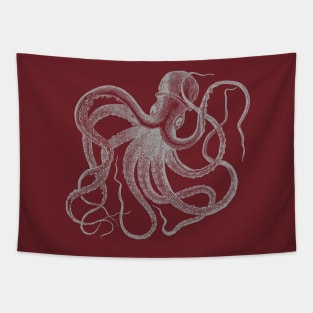 vintage octopus Tapestry