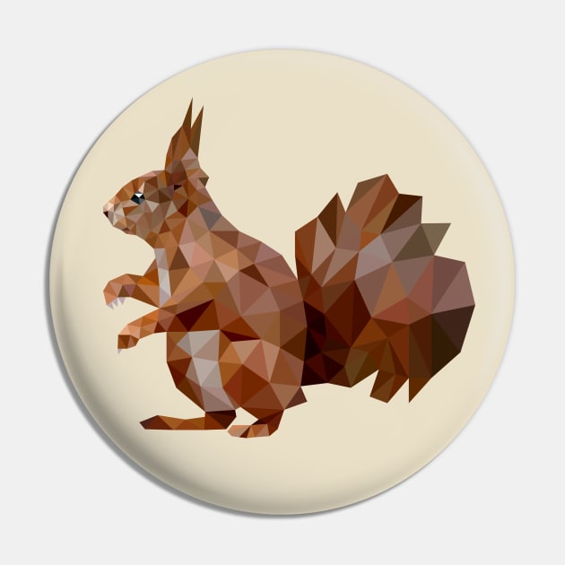 Squirrel Pin by MKD