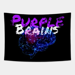 Purple Brains Tapestry