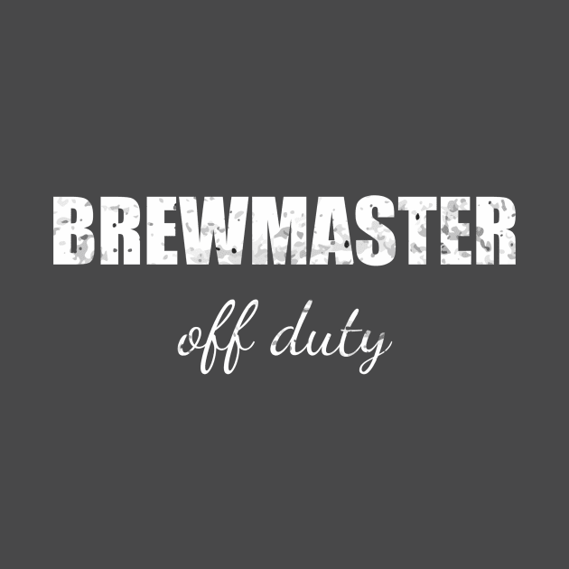 Brewmaster off duty by Apollo Beach Tees