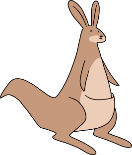 Kangaroo Magnet