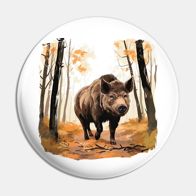 Wild Boar Pin by zooleisurelife