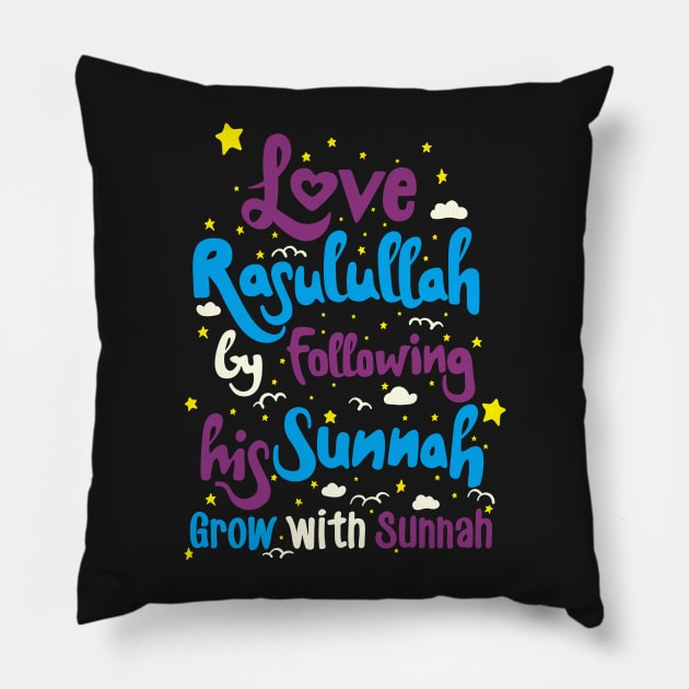 love rasulullah Pillow by benbena